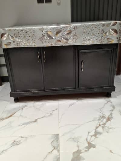 Wooden  Iron Stand For sale