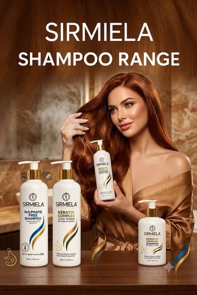 SIRMIELA Keratin Complex Shampoo 200ml | For Dry, Damaged &Frizzy Hair