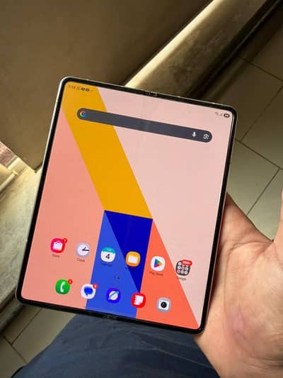 Samsung Mobile Z Fold 3 Dual physical Sim PTA