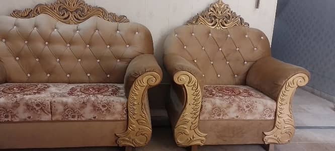 wooden 3,2,1 sofa for sale