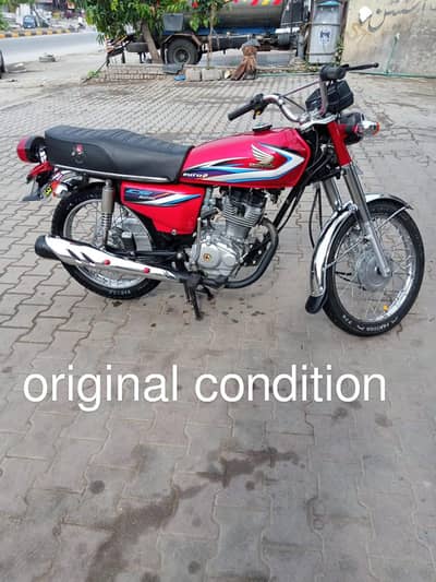 Honda CG 125 2014/15 exchange possible with down model 125 b/w 9 to12