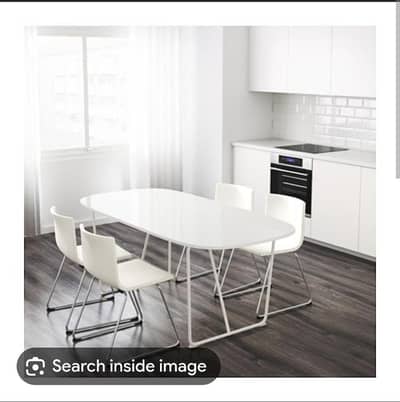 Dining Table | Ikea 6 Seater Dining Table | Luxury Dinnig For Sale
