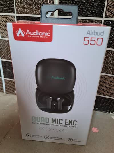 New Audionic Airbud 550 Wireless Earbuds