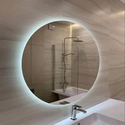 Led light sensor mirrors