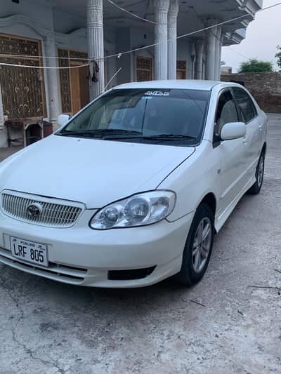 Toyota Corolla 2d saloon convert to gli 2002 model lahore registered