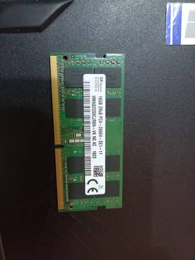 16GB DDR4 PC4 2666Mhz (SK Hynix) Laptop Ram Single Stick
