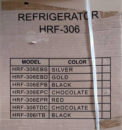 Haier refrigerator Brand new