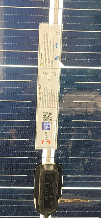 Honda Jasco 280 watts 6 solar panels