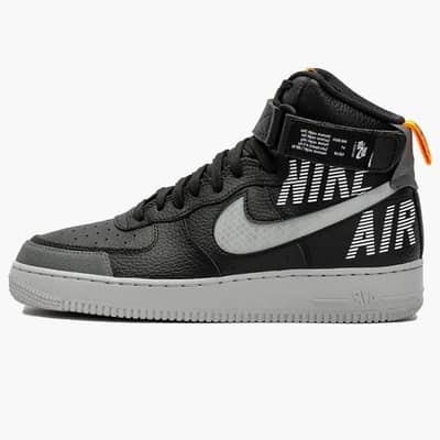 Nike AJ1 under construction black sneakers | imported vintage sneaker