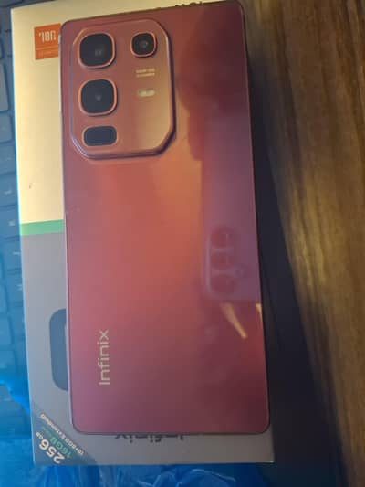 Infinix Note 50 8gb/256gb Red Color Touch Break Full Box