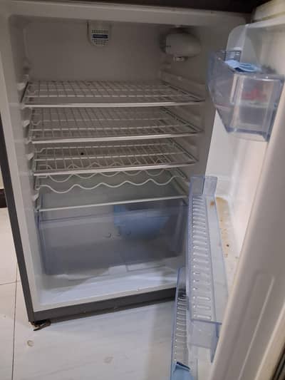 Haier HRF 340M deluxe gray fridge