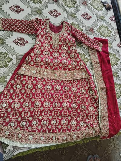 Beautiful Bridal Lehnga for Sale (Worn Only Once)