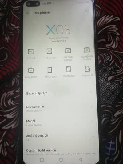 Infinix Zero 8i