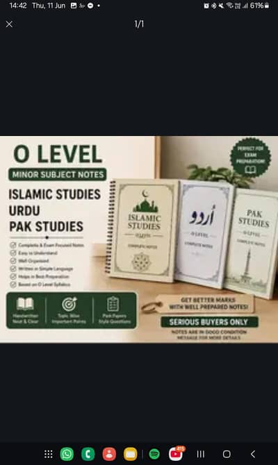 o level minor subject Complete syllabus benchmark notes