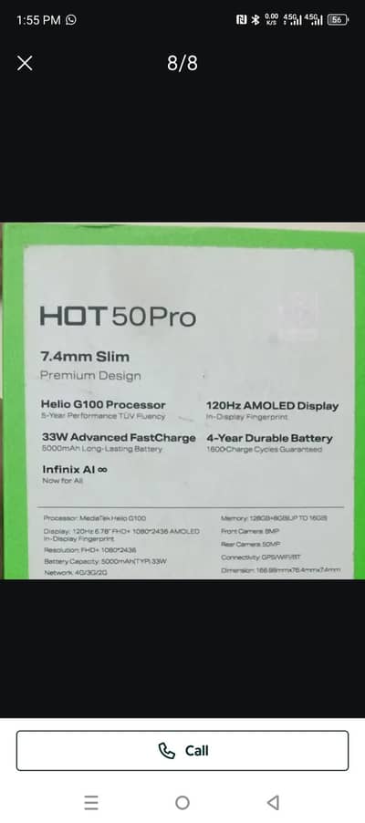 Infinix Hot 50 Pro