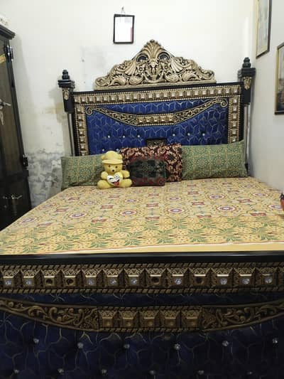 Iron Bed with Mattress