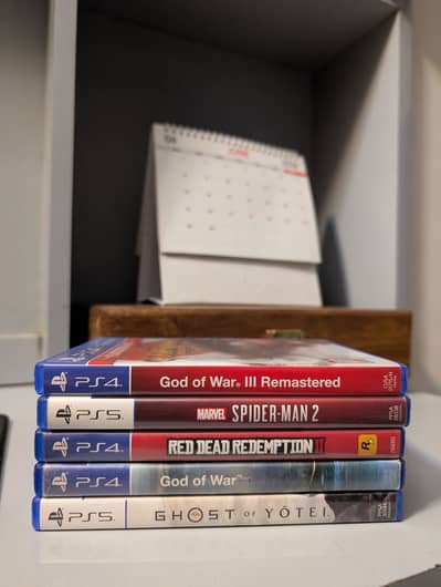 PS5,PS4 GAMES FOR RENT