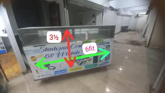 mobile shop counter