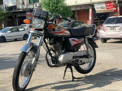 Honda CG 125 2024 Model | Punjab Registered| 14,000 KM Driven |