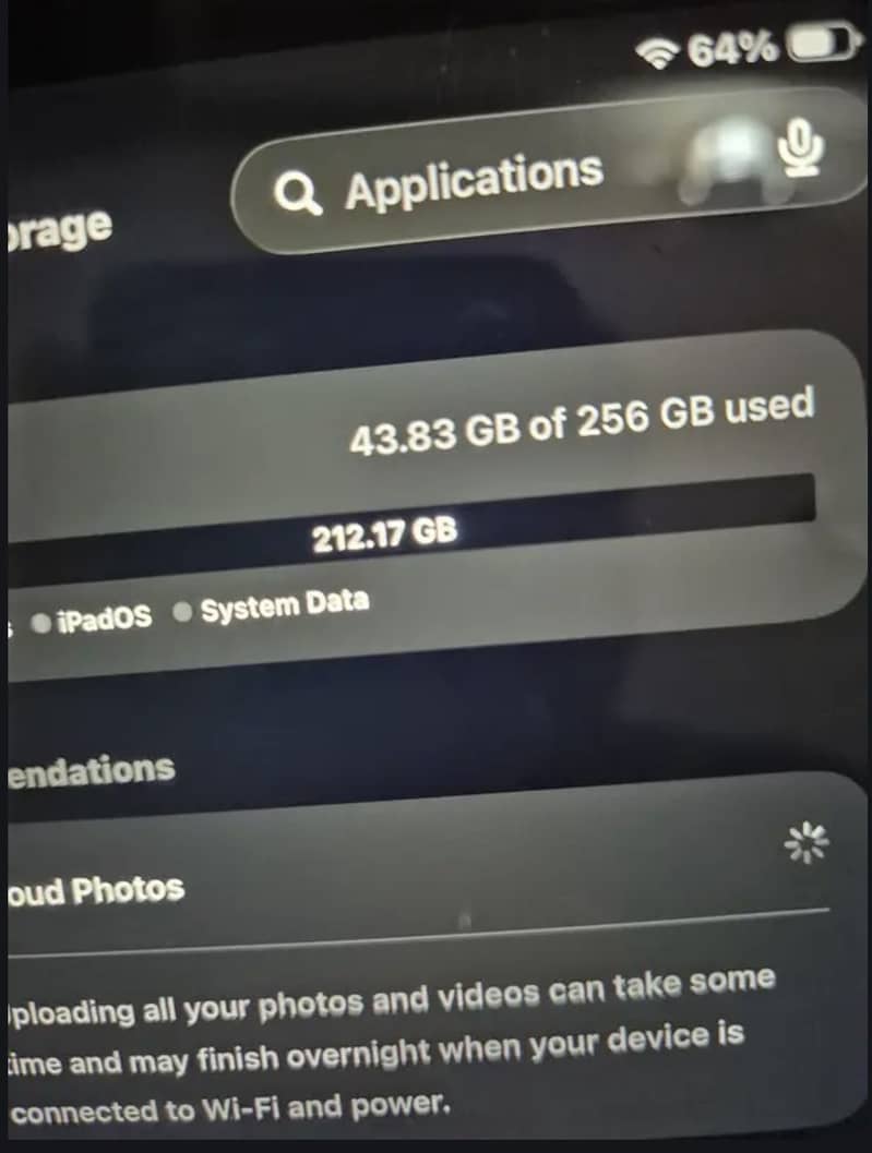 iPad 11 gen 256gn 5