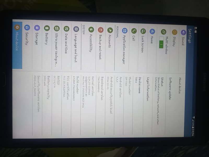 samsung Tab E 1