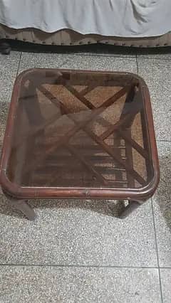 2 Side Tables solid wood 1