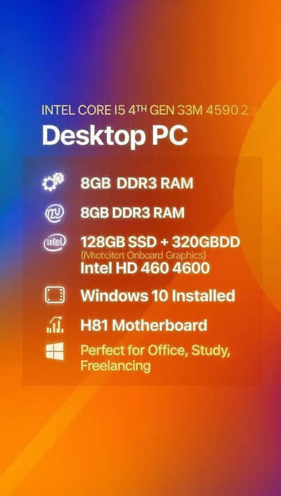 core i5 4th gen- computer