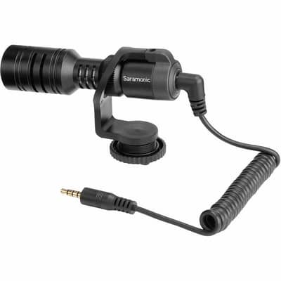 Saramonic Vmic Mini compact shotgun microphone designed for cameras a
