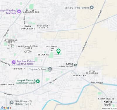1 KANAL CORNER PLOT IS AVAILABLE FOR SALE IN IEP TOWN BLOCK D2
