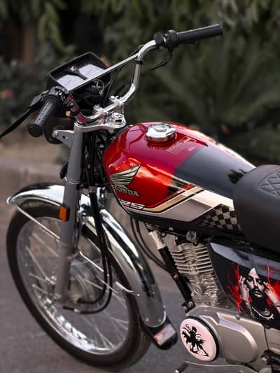 CG 125 2026 model modified