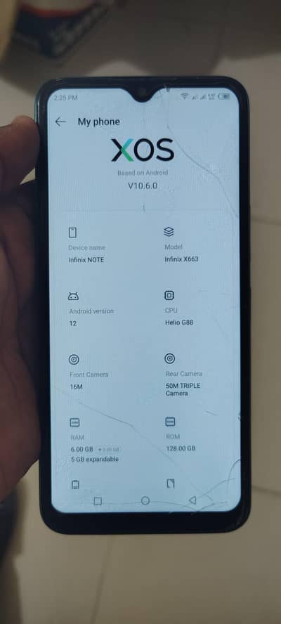 Infinix Note 11 6/128GB Official PTA Approved