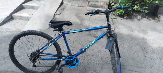 A branded less used bicycle in good working condition for urgent sale