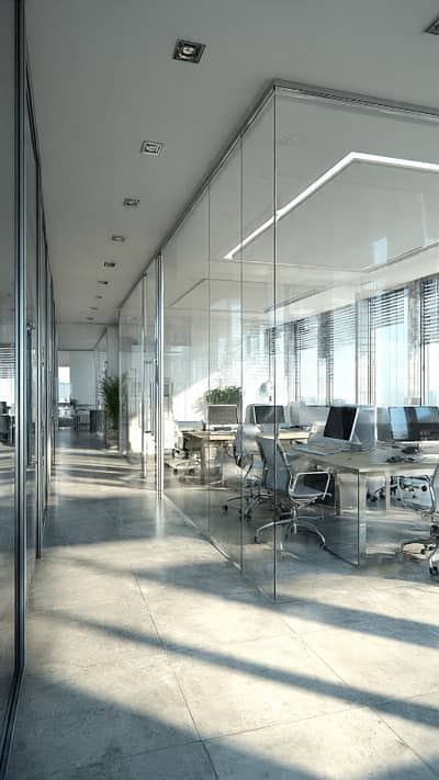 In Gulshan-E-Iqbal Town Office Sized 170 Square Yards For Rent