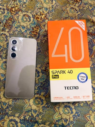 Techno spark 40 pro
