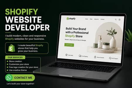 WEB DEVELOPER (THROUGH SHOPIFY)