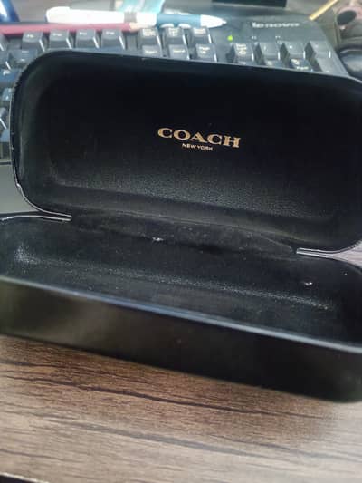 COACH NEW YORK Sunglasses Hard Cover. Only Cover.
