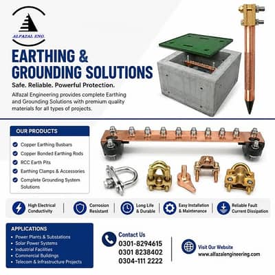 Earthing & Lightning Protection System – Supply, Installation & Testi