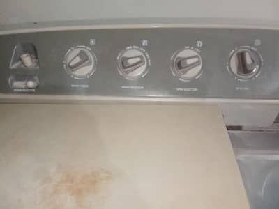 Super Asia Twin tub Washing Machine With Dryer Perfect Working