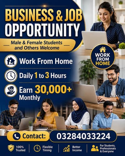 we are hiring male female students and others
