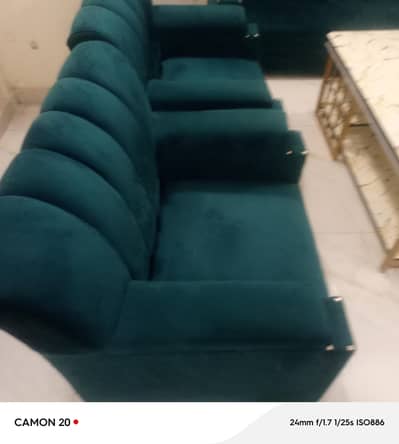5 seater velvet sofa