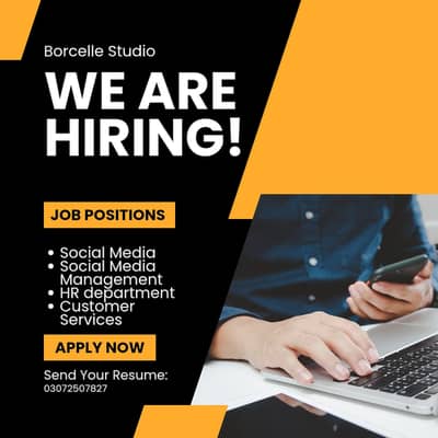 freshers required for office work