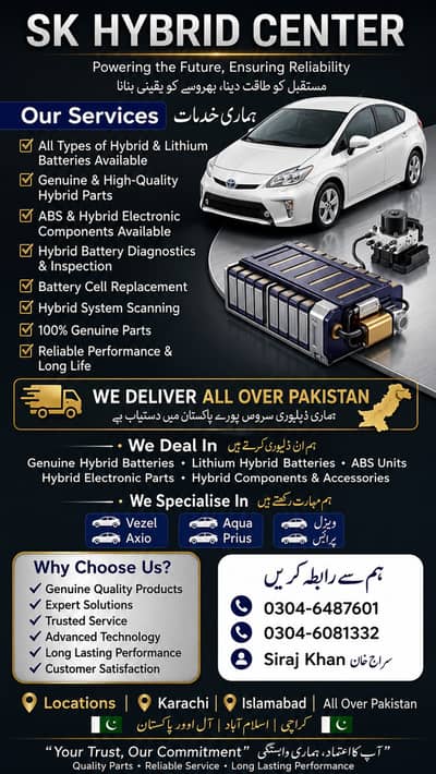 prius hybrid battery abs unit  toyota,Aqua,Camry,Fielder,Axio Lithiu