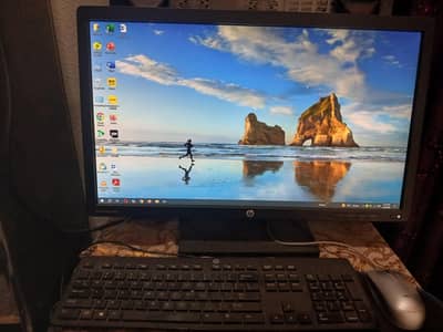 Computer Desktop and LCD