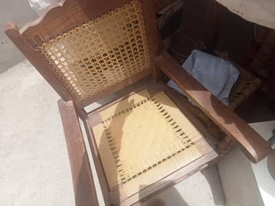 bed, chairs، show case