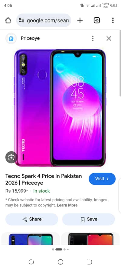 Tecno Spark 4 0.3. 1.6. 7.7. 1.1. 0.8. 8