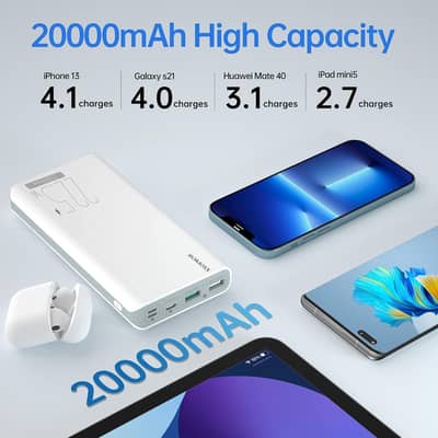 Original Romoss Sense6 20000mAh 22.5W /30000maH PD Power Bank