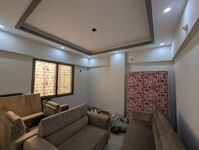 Corner 1000 Square Feet Flat For Sale In Karachi University Housing Society