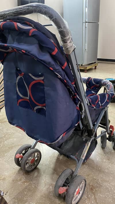 Baby pram and walker
