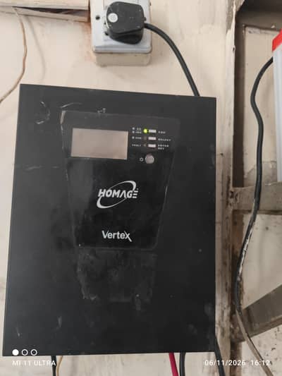 Homage Vetex Solar Ups