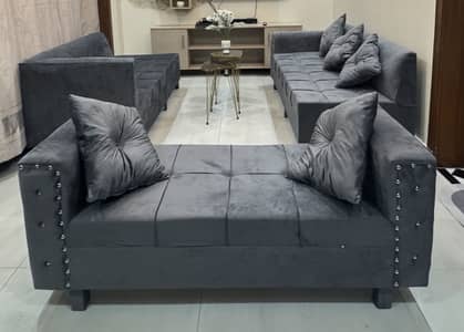 L shaped sofa